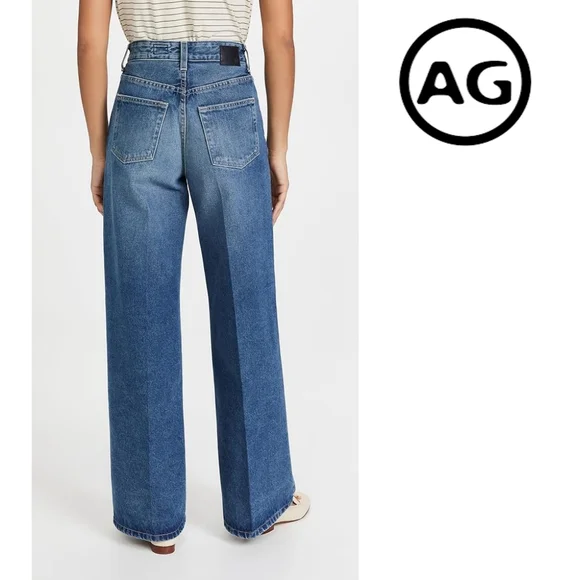 AG Adriano Goldschmied Women's Deven Jeans, Republic, Size 26 - Picture 3 of 3